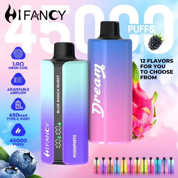 HIFANCY DREAM 45000 Disposable Vape HIFANCY DREAM 45000 Disposable Vape